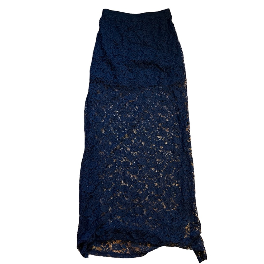 Abercrombie mini / maxi navy blue skirt size XS